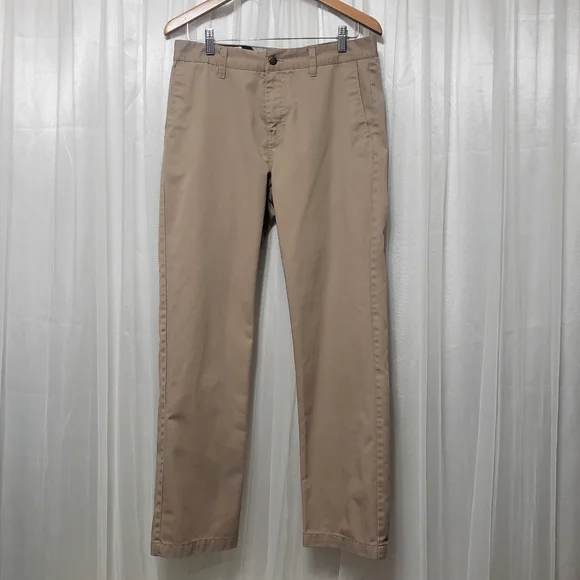 Volcom Men's Sz 30 Frickin Chino Pants Khaki - Picture 3 of 15